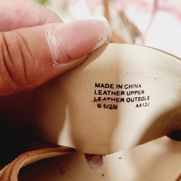 Michael Kors Adair Brown Suede Cork Platform High Heel Sandals Sz. US 6.5 M - Picture 9 of 10